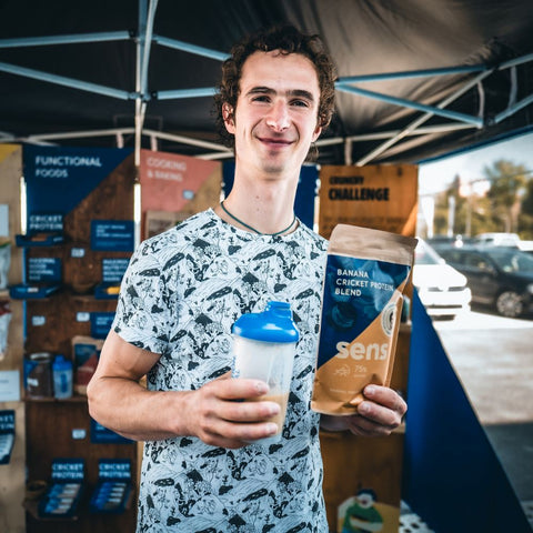 Adam Ondra's Gift Set: Mammut t-shirt and Sens Banana Blend