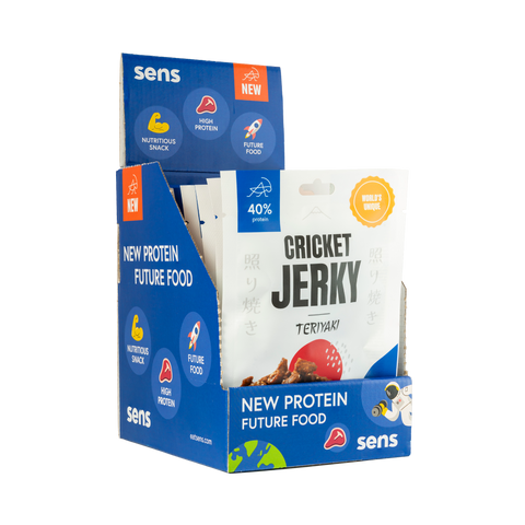 Cricket Jerky Teriyaki -  Unique Protein Snack