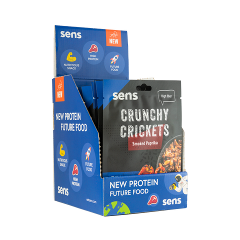 Crunchy Edible Crickets – Smoked Paprika