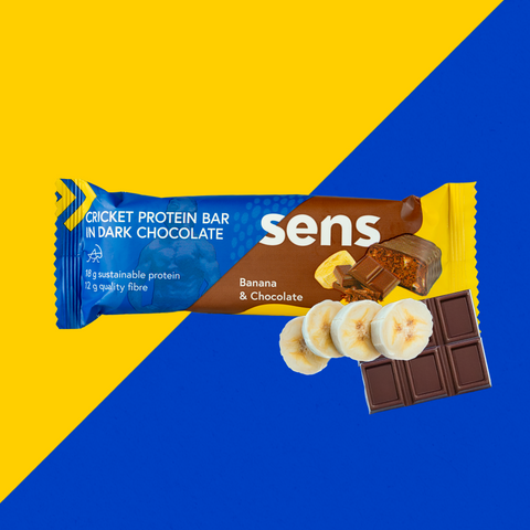 Protein Bar in Dark Chocolate - Banana