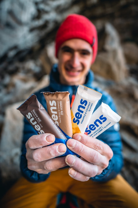 Taster pack of the most delicious Sens bars